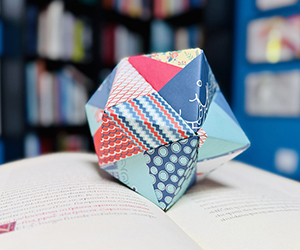 Where Divine Proportion Becomes a Star (Stellar Octahedron on Luca Pacioli's De Divina Proportione) Polyhedra Origami